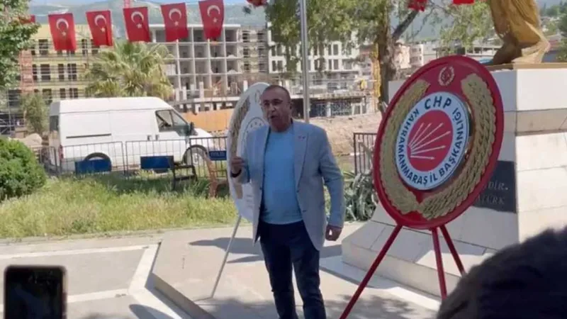 Kahramanmaraş'ta 19 Mayıs Şoku! Tören Alanı Şantiye mi?