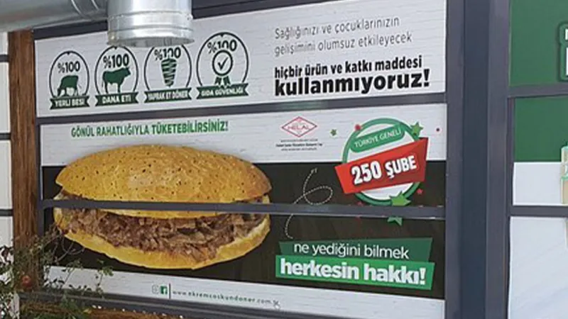 250'den fazla şubesi olan döner zinciri konkordato ilan etti!
