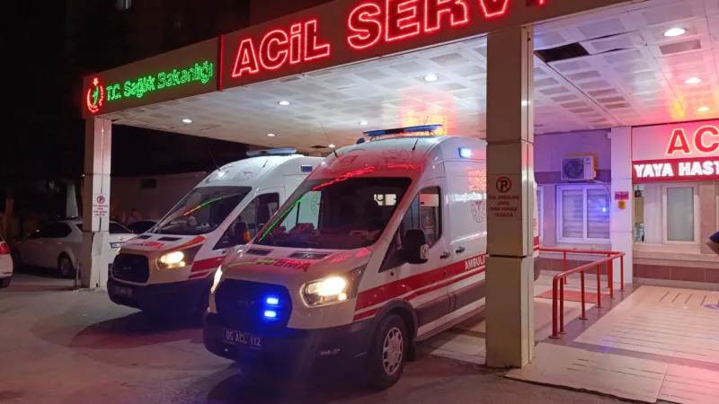 Amasya'da gıda zehirlenmesi: 39 kişi hastaneye başvurdu
