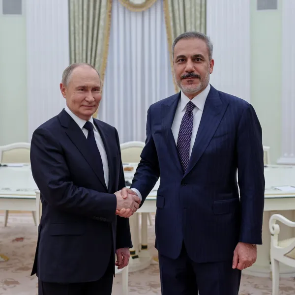 Bakan Fidan Putin ile görüşüyor