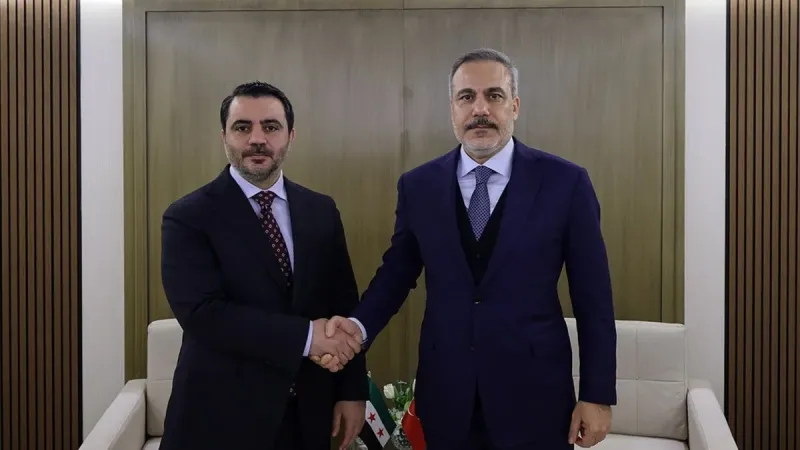 Flaş! Hakan Fidan ve Suriyeli Bakan Şeybani İstanbul'da Buluştu!