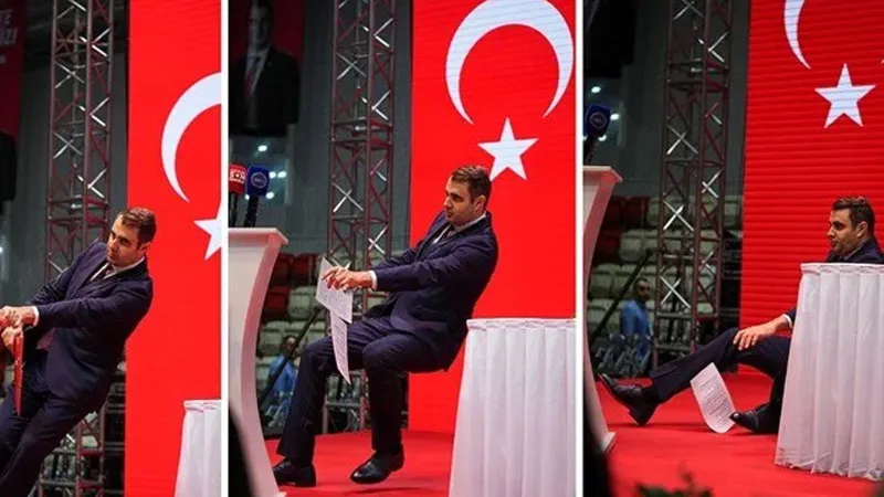 CHP İzmir Kongresi: Tek aday Güç, kürsüde fenalaştı