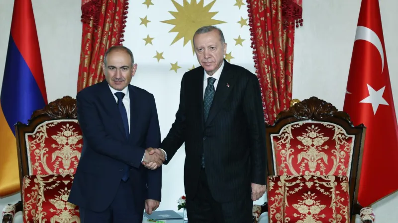 Erdoğan'dan Paşinyan'a Sürpriz Ziyaret! Neler Konuşuldu?