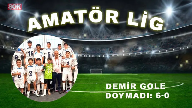 Demir Fırtınası Esti! U13'te 6-0'lık Zafer!