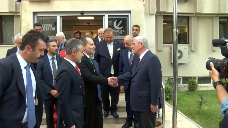 Dervişoğlu Erbakan'la Görüştü! Kritik Mesaj: Milli Birlik Şart!