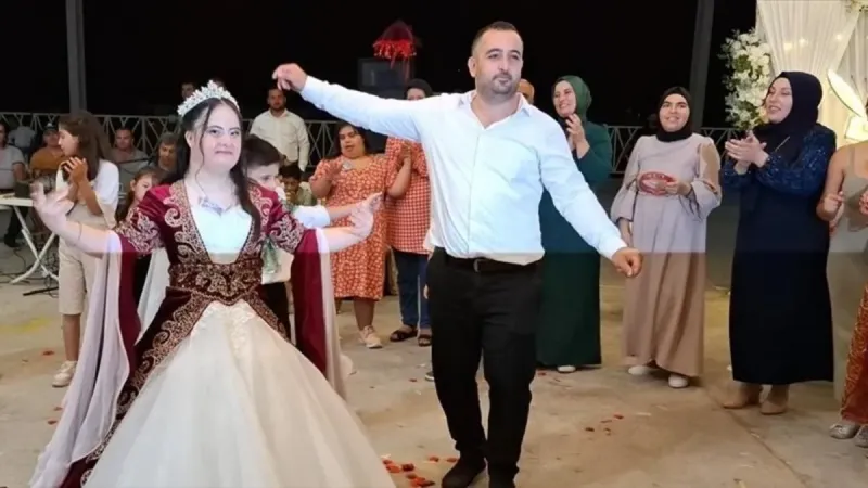 Düğün hayali gerçekleşti