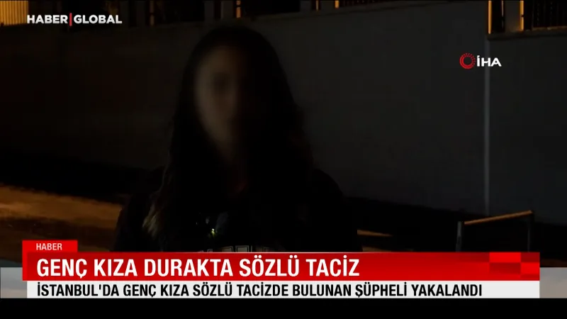 Arnavutköy'de Taciz Şoku! Durakta Bekleyen Genç Kıza Ne Oldu?