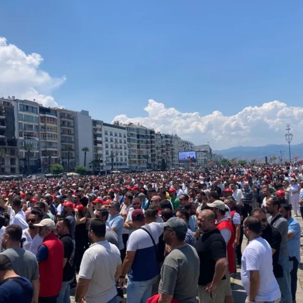 İzmir'deki grevdeki ikinci gün