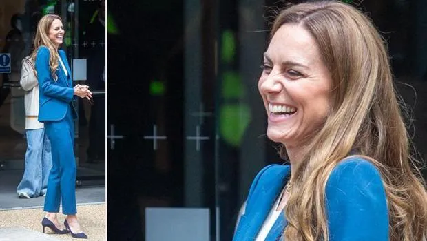 Kuralcı Kate bu defa 'asilik' yaptı... Kahkaha ata ata kuralları ihlal etti