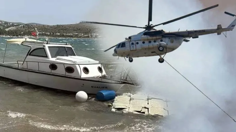 Bodrum'da Felaket! Fırtına Tekne Batırdı, Yangın Yayıldı!