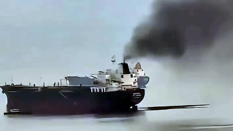 İstanbul'da çevre kirliliğine neden olan tankere yasal işlem başlatıldı