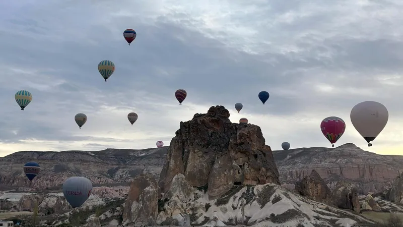 Kapadokya Balon Turizmi Rekor Kırdı! Bu Sayıyı Duydunuz Mu?