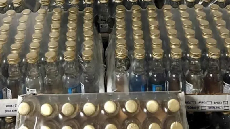 Tekirdağ'da Şok Baskın! 29 Bin Litre Sahte İçki Ele Geçirildi