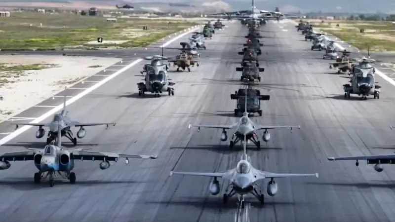 Anadolu Ankası 2025 Tatbikatı Başladı! Türk Ordusu Gövde Gösterisi