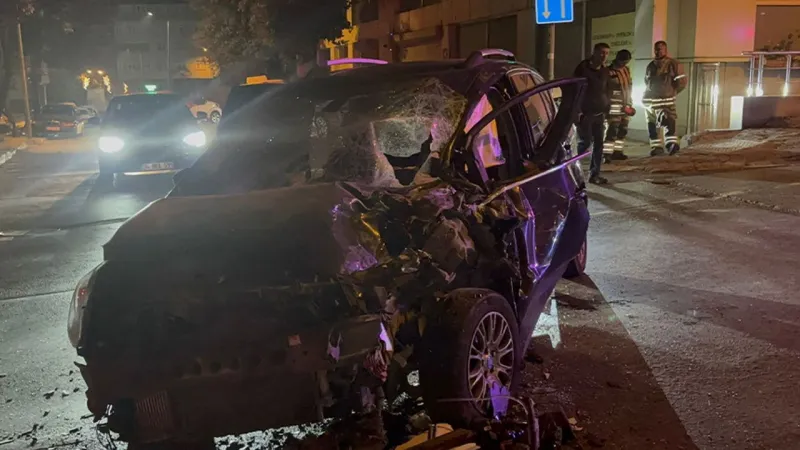 Osmaniye'de feci kaza