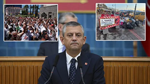 Özgür Özel İzmir'deki krizi görmezden geldi 