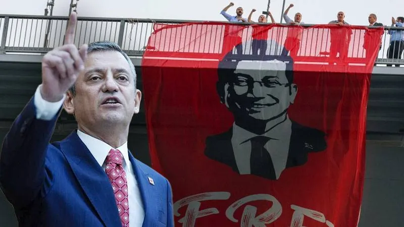 Özgür Özel'den pankart soruşturmasına tepki: Cürmü kadar yer yakar