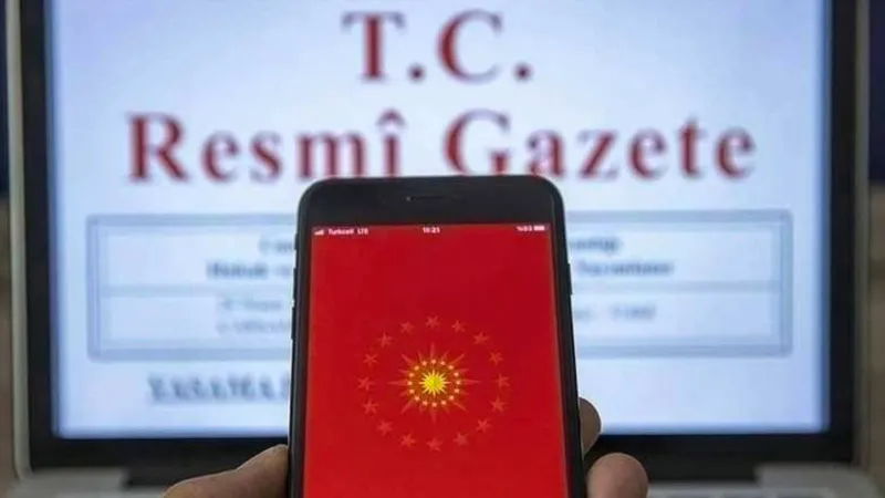 Resmî Gazete'de bugün (22 Mayıs 2025 Resmî Gazete kararları)