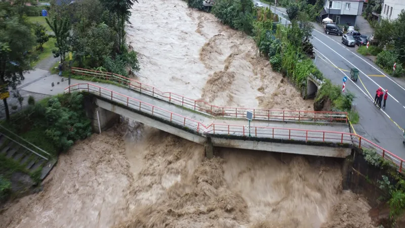 Rize'de Sel Felaketi! Zararın Boyutu Ortaya Çıktı!
