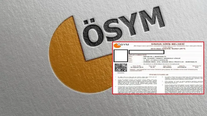 YKS 2025 sınav giriş belgesi sorgulama: YKS giriş belgesi renkli olmak zorunda mı?